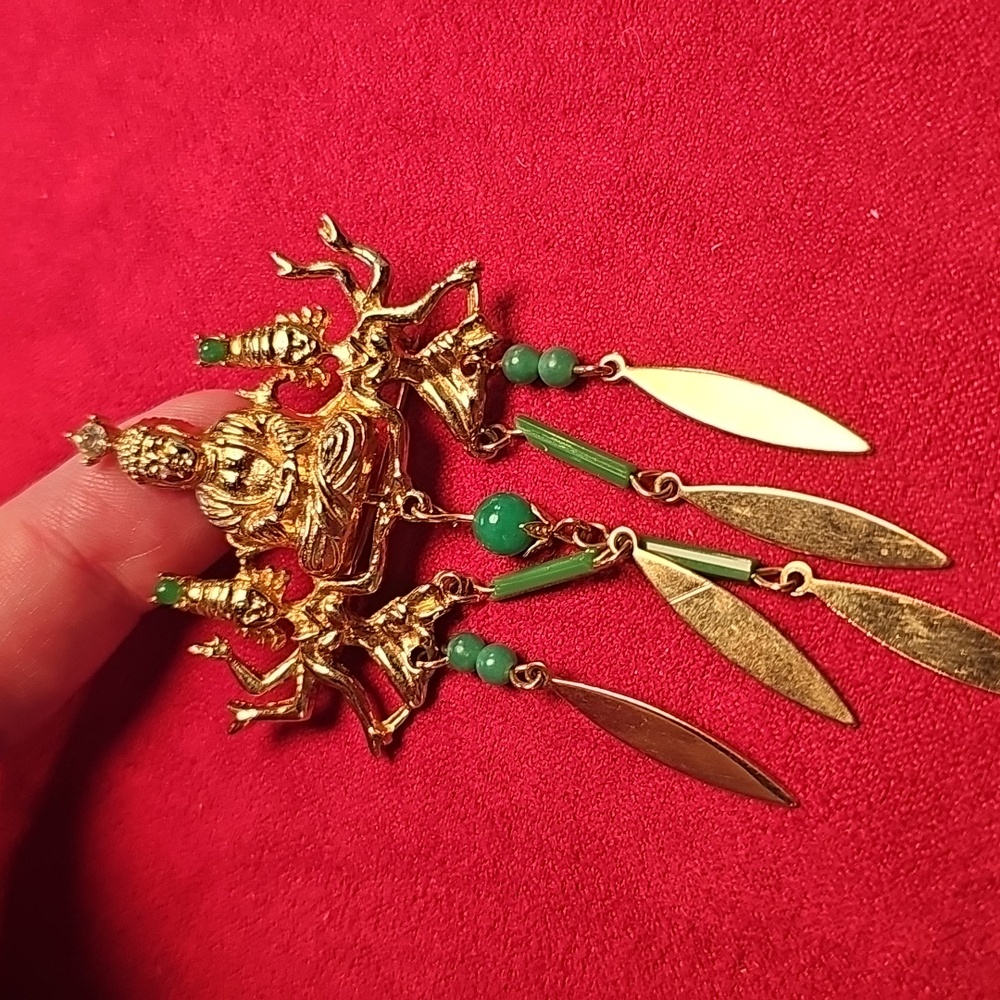 Art Co. Buddha Brooch
